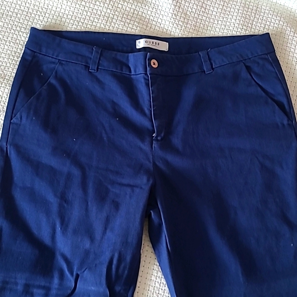 Navy blue Guess chinos